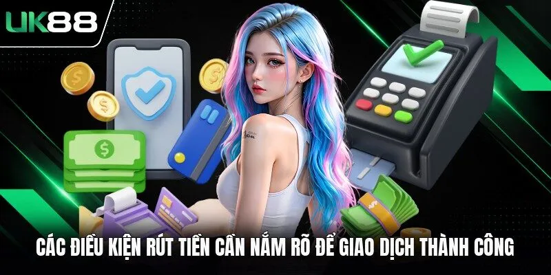 Các điều kiện rút tiền cần nắm rõ để giao dịch thành công