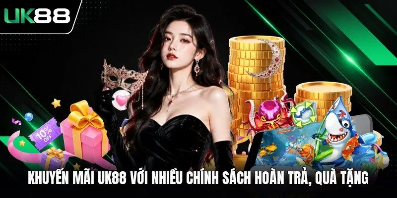 Khuyến mãi UK88 8/2026 với nhiều chính sách hoàn trả