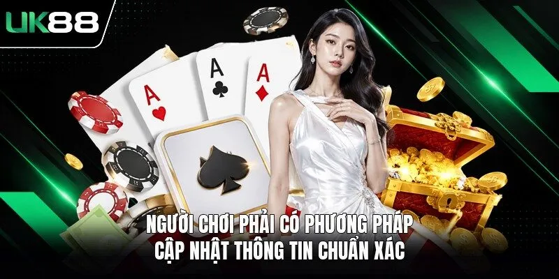 nguoi choi phai co phuong phap cap nhat thong tin chuan Người chơi phải có phương pháp cập nhật thông tin chuẩn xác