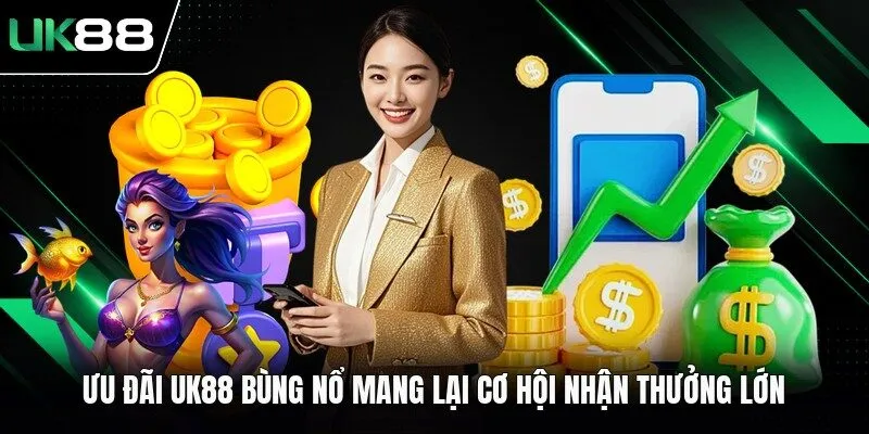 Ưu Đãi UK88 Bùng Nổ Mang Lại Cơ Hội Nhận Thưởng Lớn